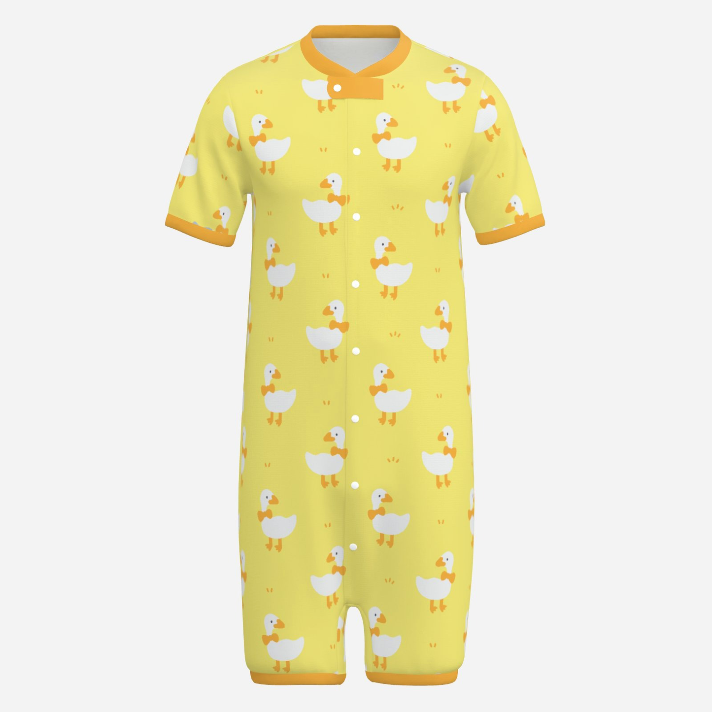 Snap-Up Sleepytime Romper - Baby Ducky