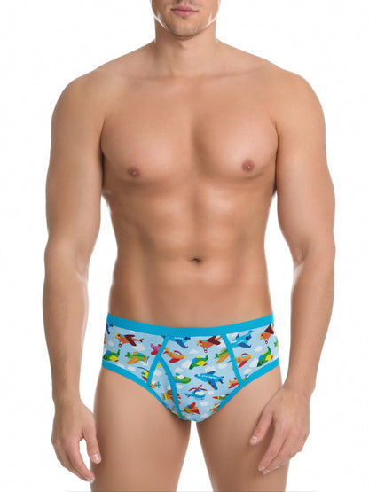 ABDL Big Boy Underwear - Baby Blue Airplane