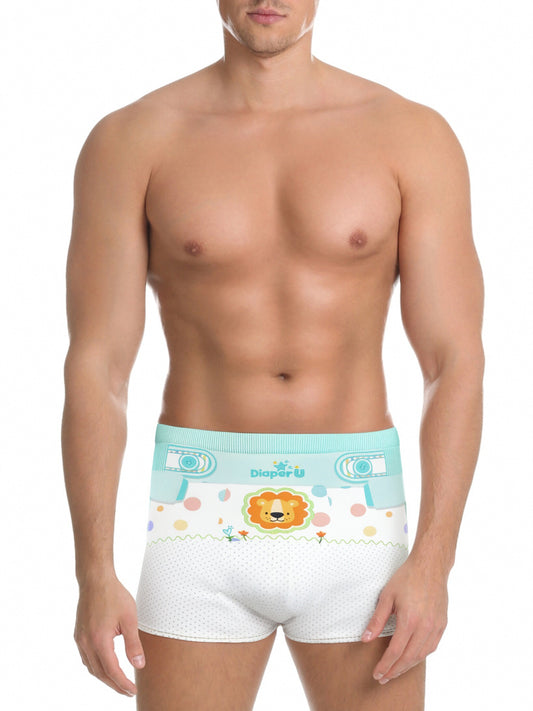 Baby Boy Boxer Briefs - Baby Lion - Fit for All, Up to 6XL!