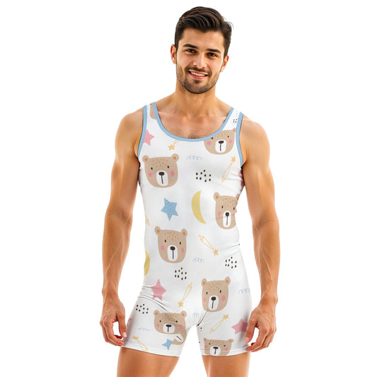 ABDL Playtime Snug-Suit - Baby Bear (Blue)