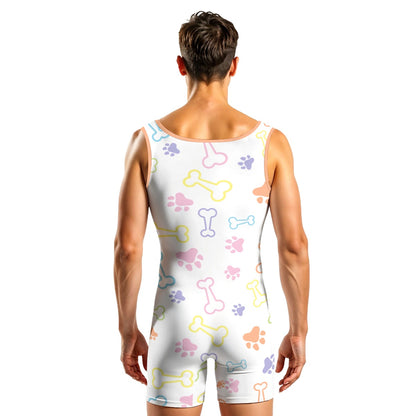 ABDL Playtime Snug-Suit - Puppy Play (Orange)