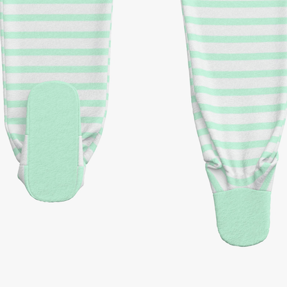 BabyCloudie Plush Fleece Footed Jammies - Baby Lion