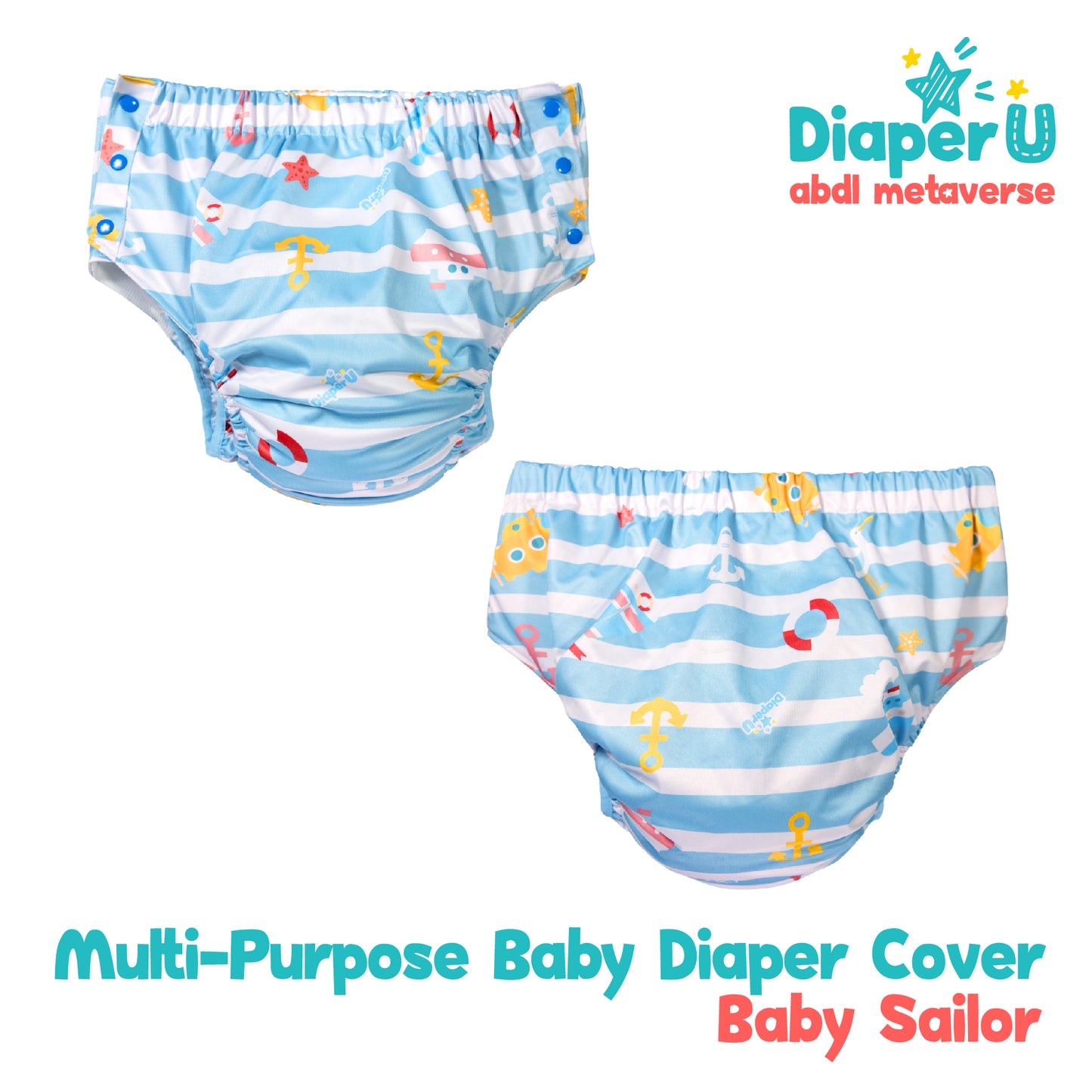 Baby Sailor Multi-purpose Baby Diaper Cover