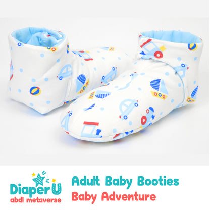 ABDL Baby Booties - Baby Adventure