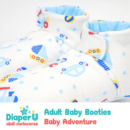 ABDL Baby Booties - Baby Adventure