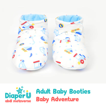 ABDL Baby Booties - Baby Adventure