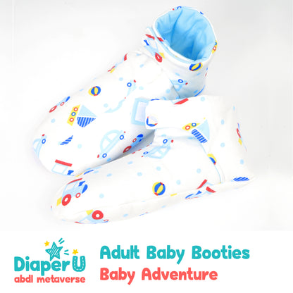 ABDL Baby Booties - Baby Adventure