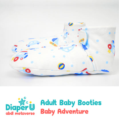 ABDL Baby Booties - Baby Adventure