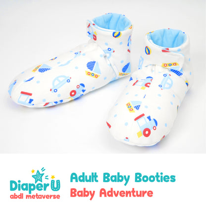 ABDL Baby Booties - Baby Adventure