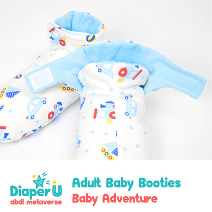ABDL Baby Booties - Baby Adventure