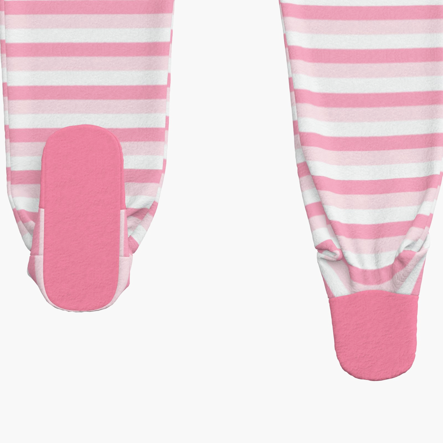 BabyCloudie Plush Fleece Footed Jammies - Baby Unicorn