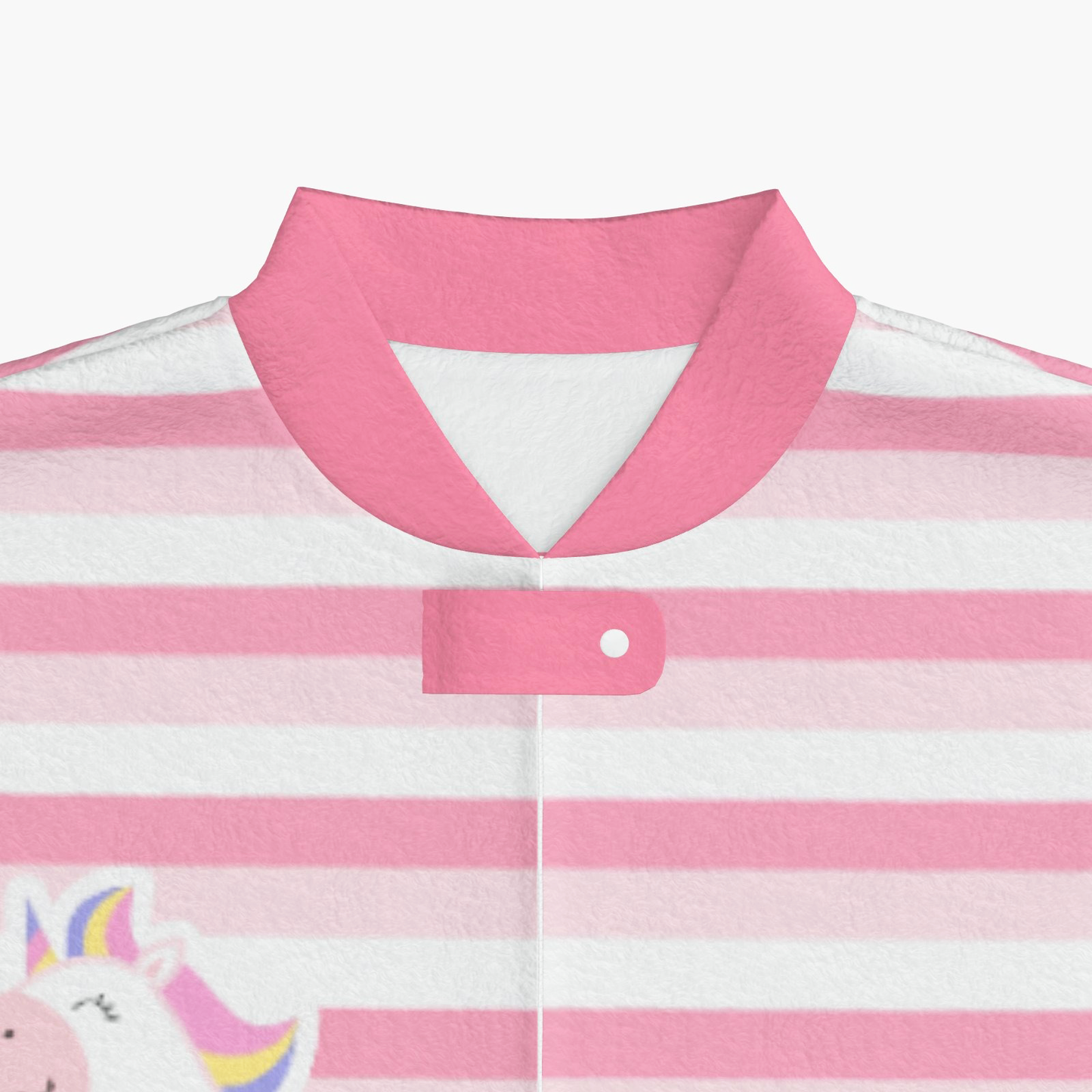 BabyCloudie Plush Fleece Footed Jammies - Baby Unicorn