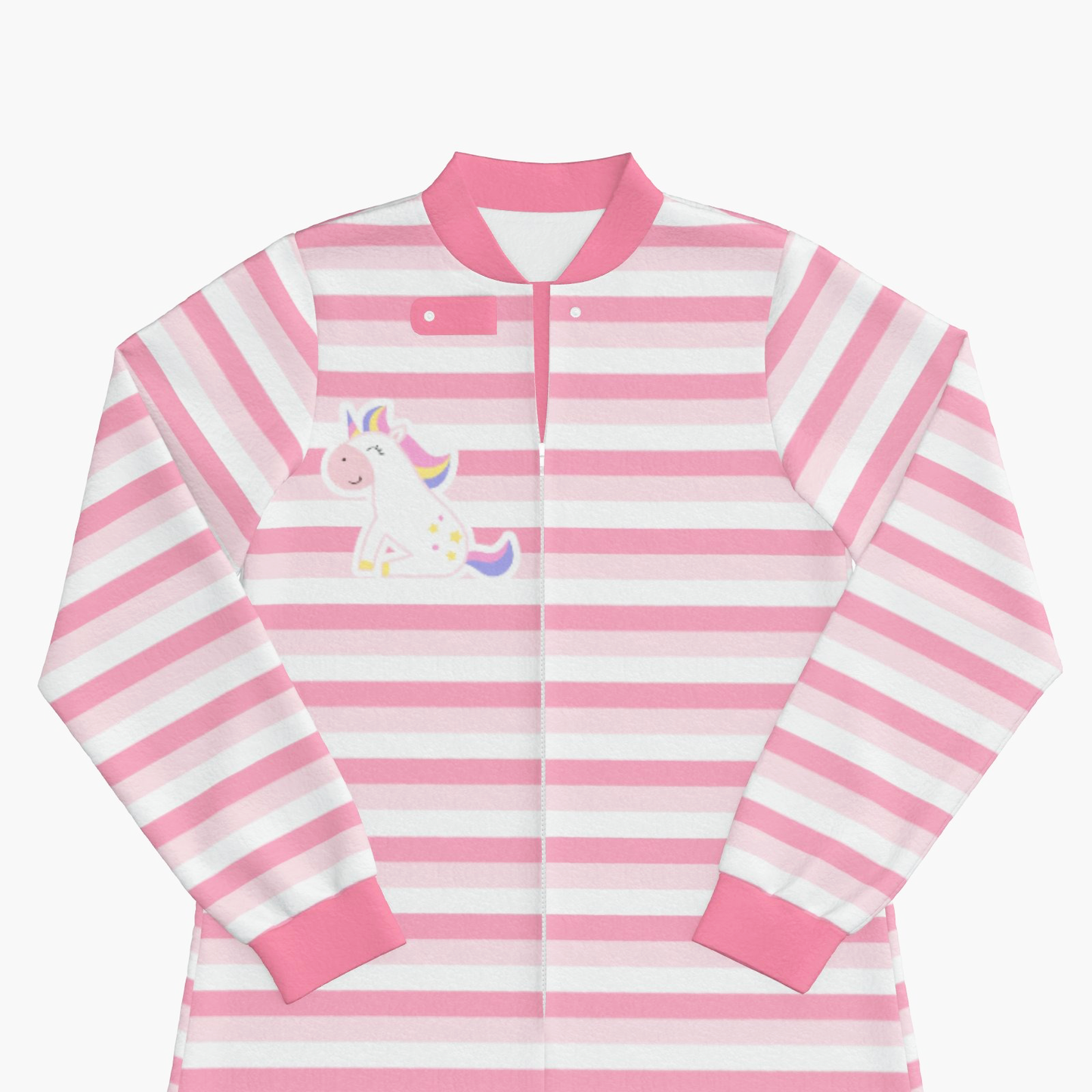 BabyCloudie Plush Fleece Footed Jammies - Baby Unicorn