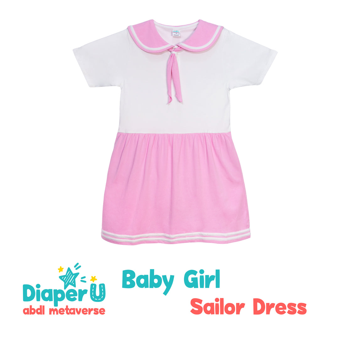 Baby Girl Sailor Dress – DiaperU