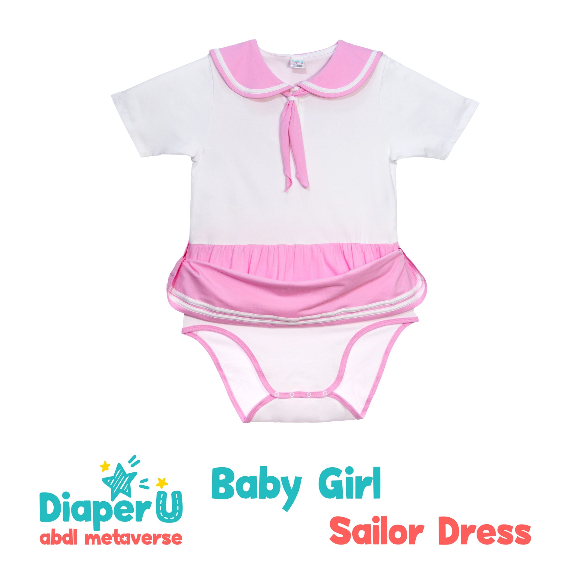 cute abdl dress adult baby DRESS waterproof- softy