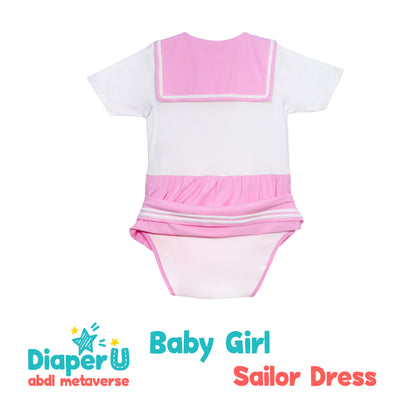 Baby Girl Sailor Dress – DiaperU