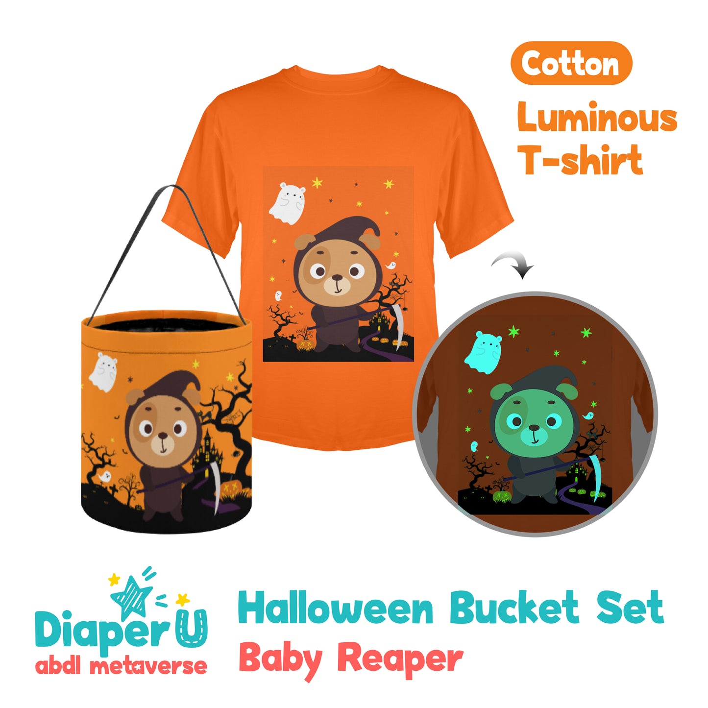 Halloween Bucket Set - Baby Reaper (2024 Halloween Limited)