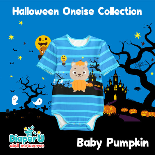 Halloween ABDL Onesie - Baby Pumpkin