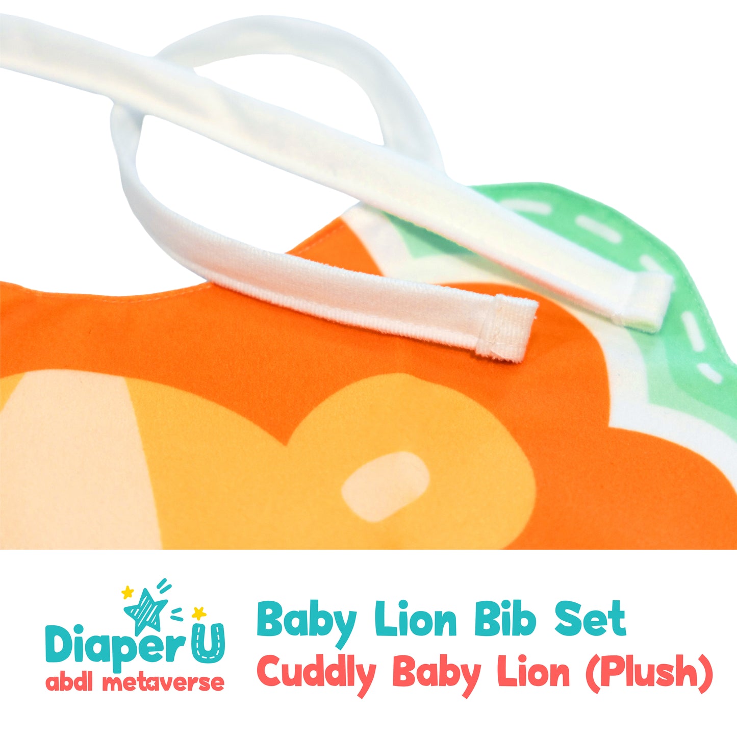 Baby Lion Bib Set