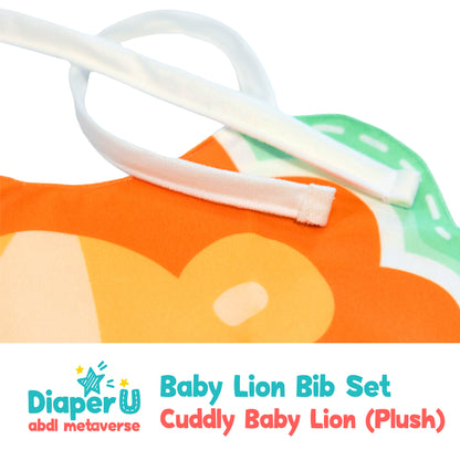 Baby Lion Bib Set (3 Bibs)