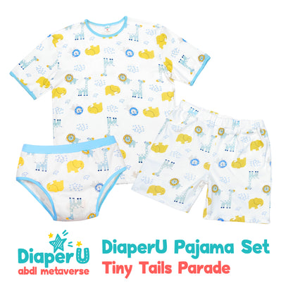 ABDL Cotton Baby Briefs - Tiny Tails Parade