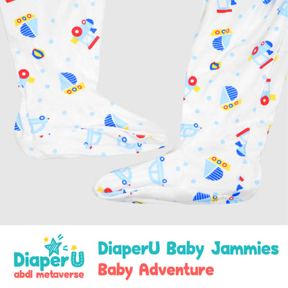 ABDL Footed Jammies - Baby Adventure
