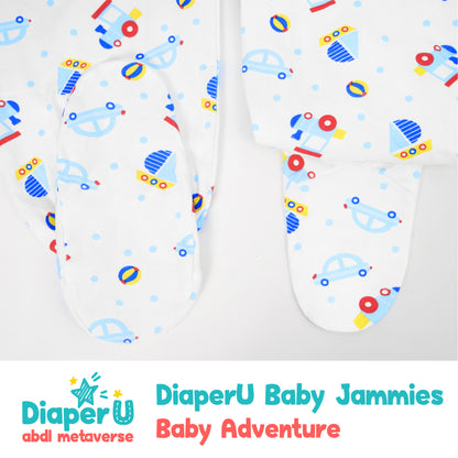 ABDL Footed Jammies - Baby Adventure