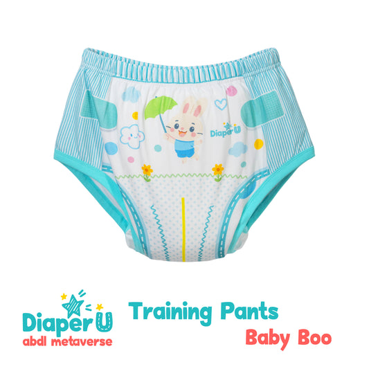 ABDL Training Pants - Baby Boo (Waterproof Version)