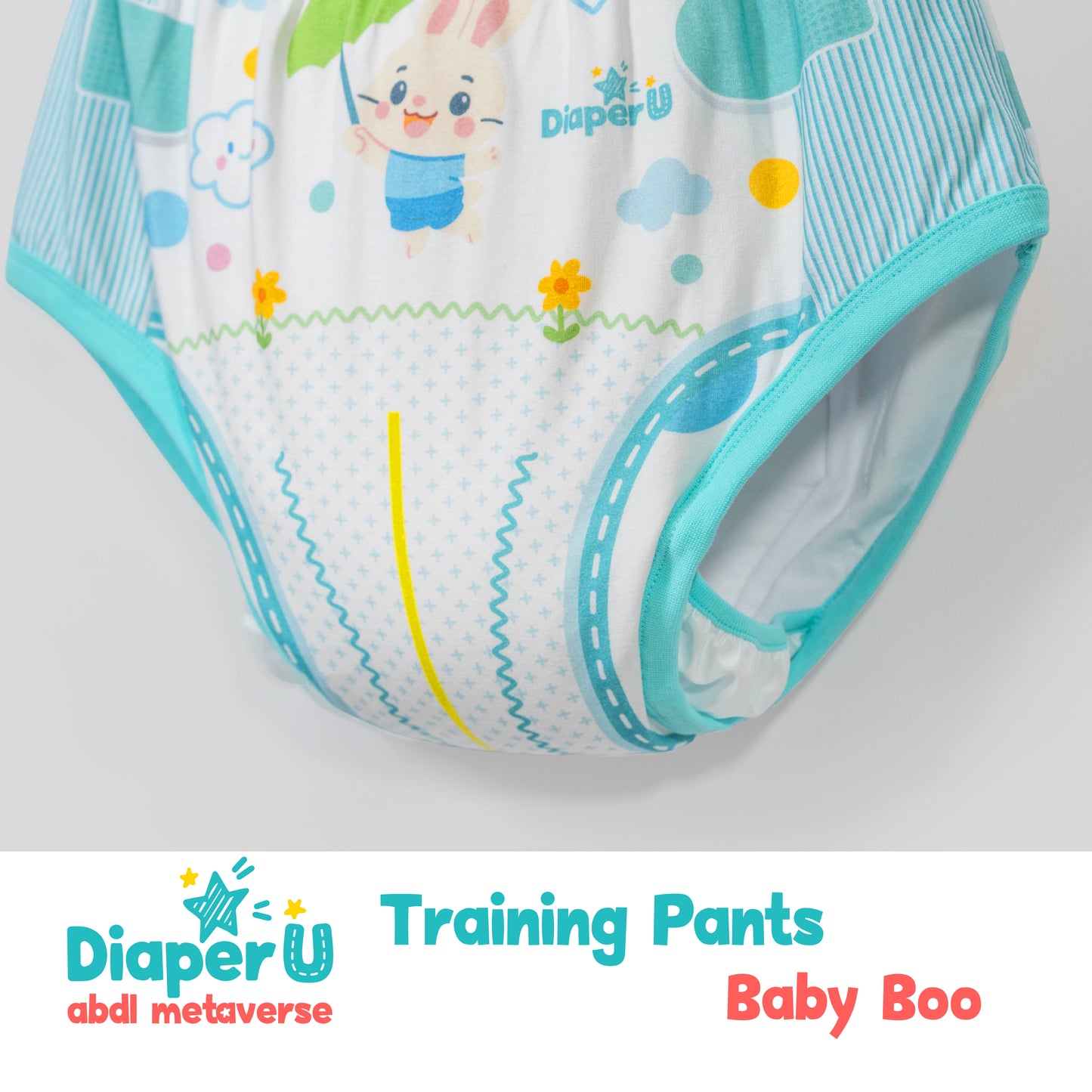 ABDL Training Pants - Baby Boo (Waterproof Version)