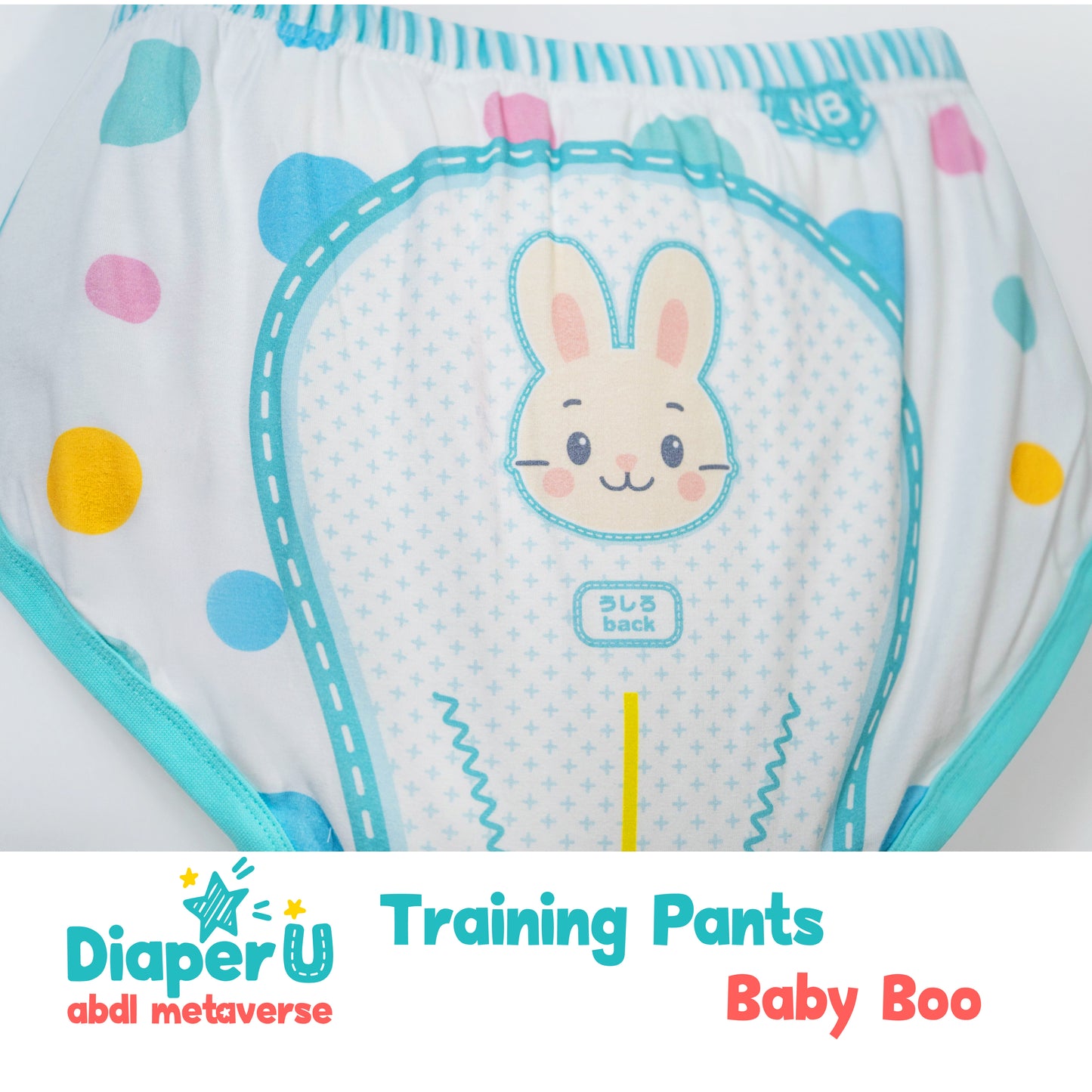 ABDL Training Pants - Baby Boo (Waterproof Version)