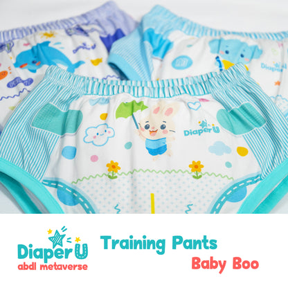 ABDL Training Pants - Baby Boo (Waterproof Version)