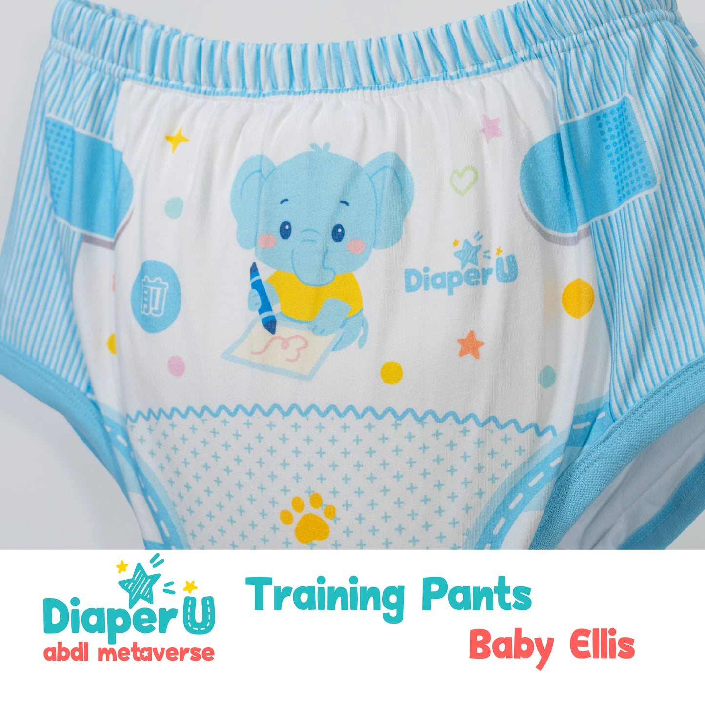 ABDL Training Pants - Baby Ellis (Waterproof Version)