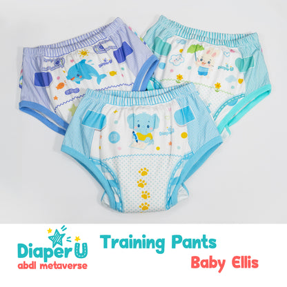 ABDL Training Pants - Baby Ellis (Waterproof Version)