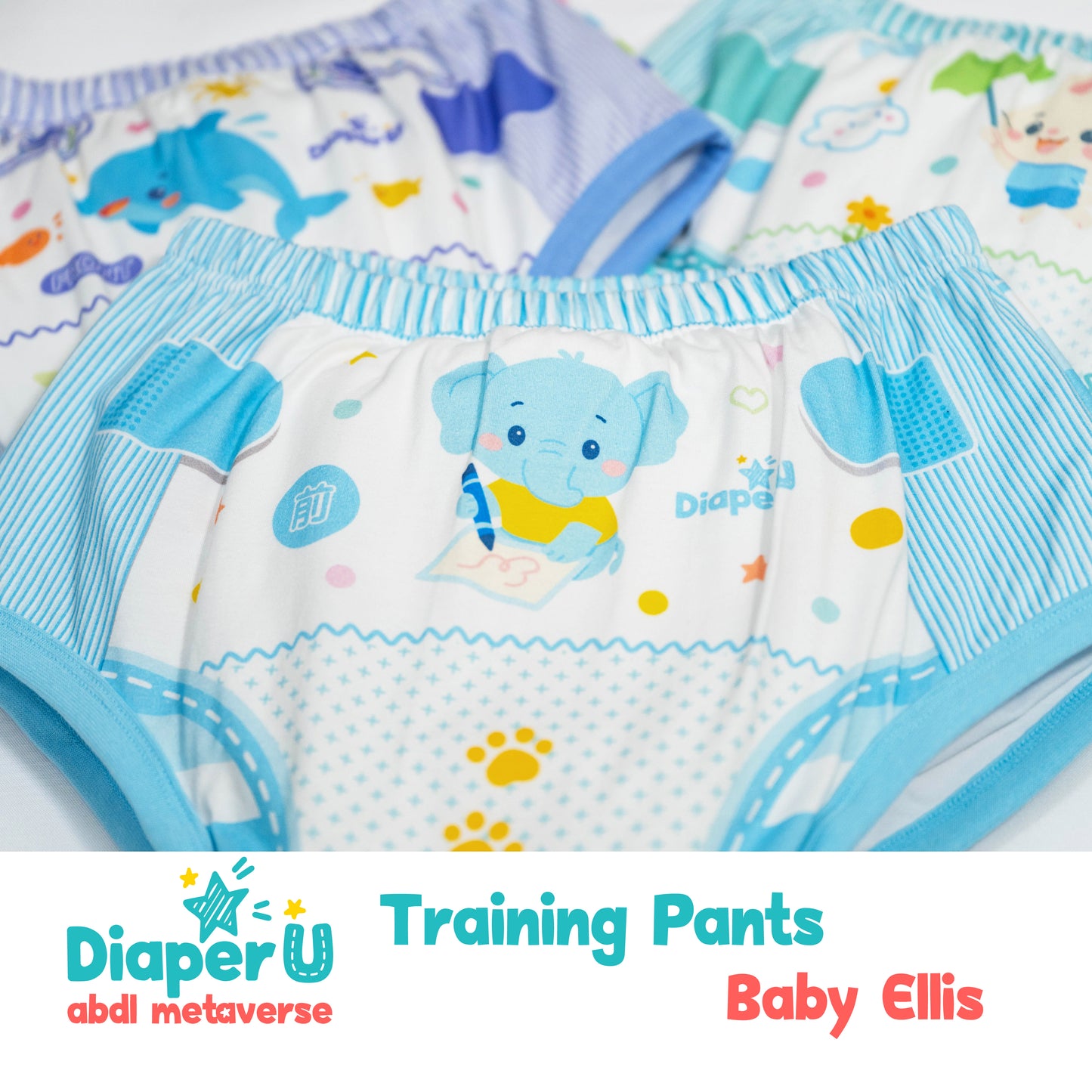 ABDL Training Pants - Baby Ellis (Waterproof Version)