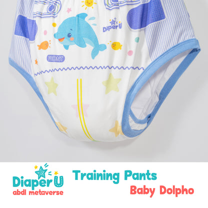 ABDL Training Pants - Baby Dolpho (Waterproof Version)