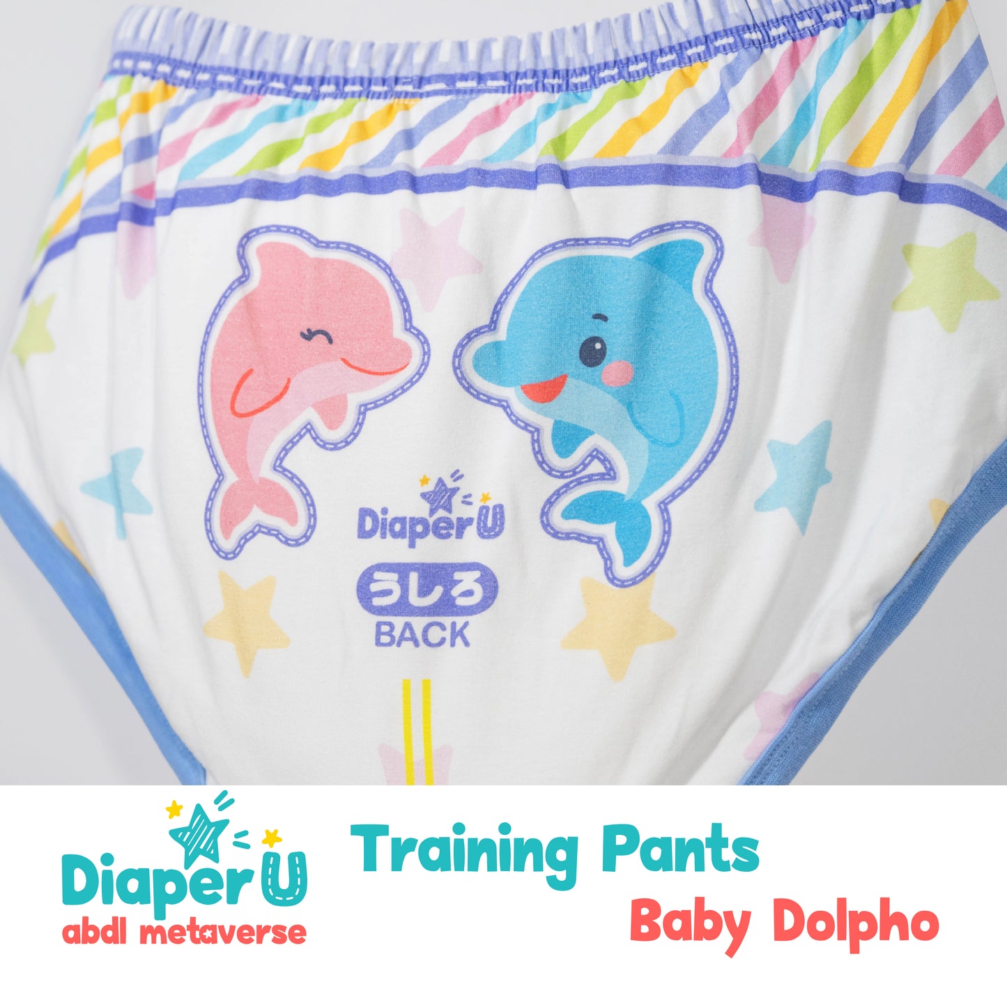 ABDL Training Pants - Baby Dolpho (Waterproof Version)