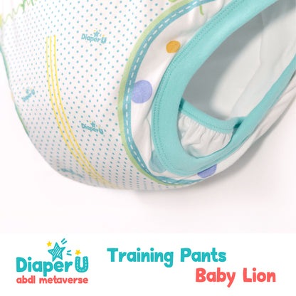 ABDL Training Pants - Baby Lion (Waterproof Version)