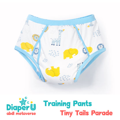 ABDL Training Pants - Tiny Tails Parade (Waterproof Version)