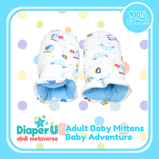 Adult Baby Mittens - Baby Adventure