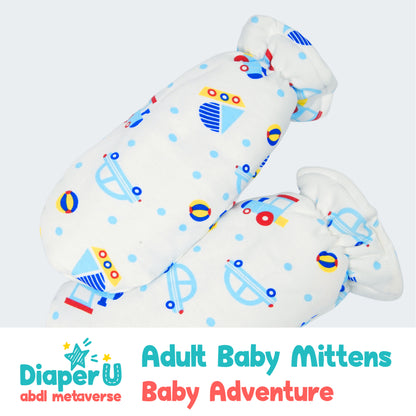 Adult Baby Mittens - Baby Adventure