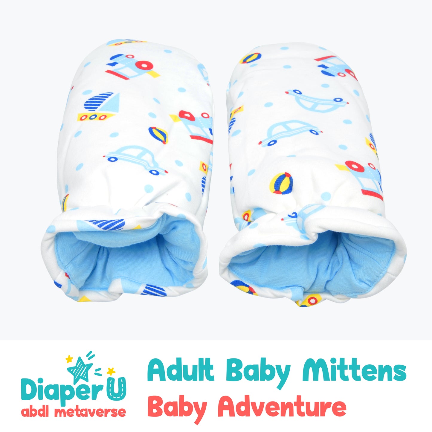 Adult Baby Mittens - Baby Adventure