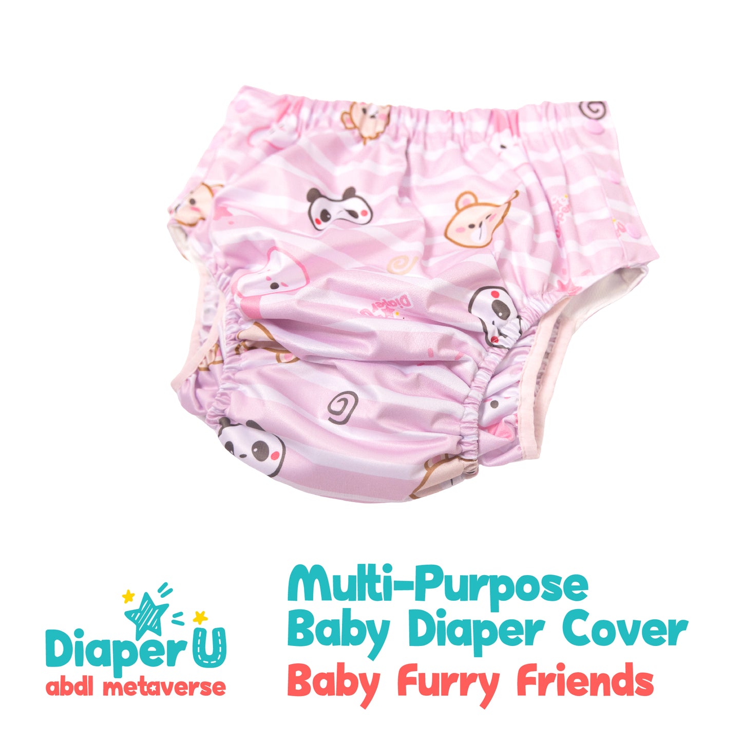 Baby Furry Friends Multi-purpose Baby Diaper Cover