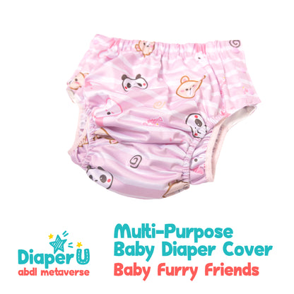Baby Furry Friends Multi-purpose Baby Diaper Cover