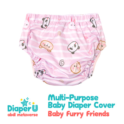 Baby Furry Friends Multi-purpose Baby Diaper Cover