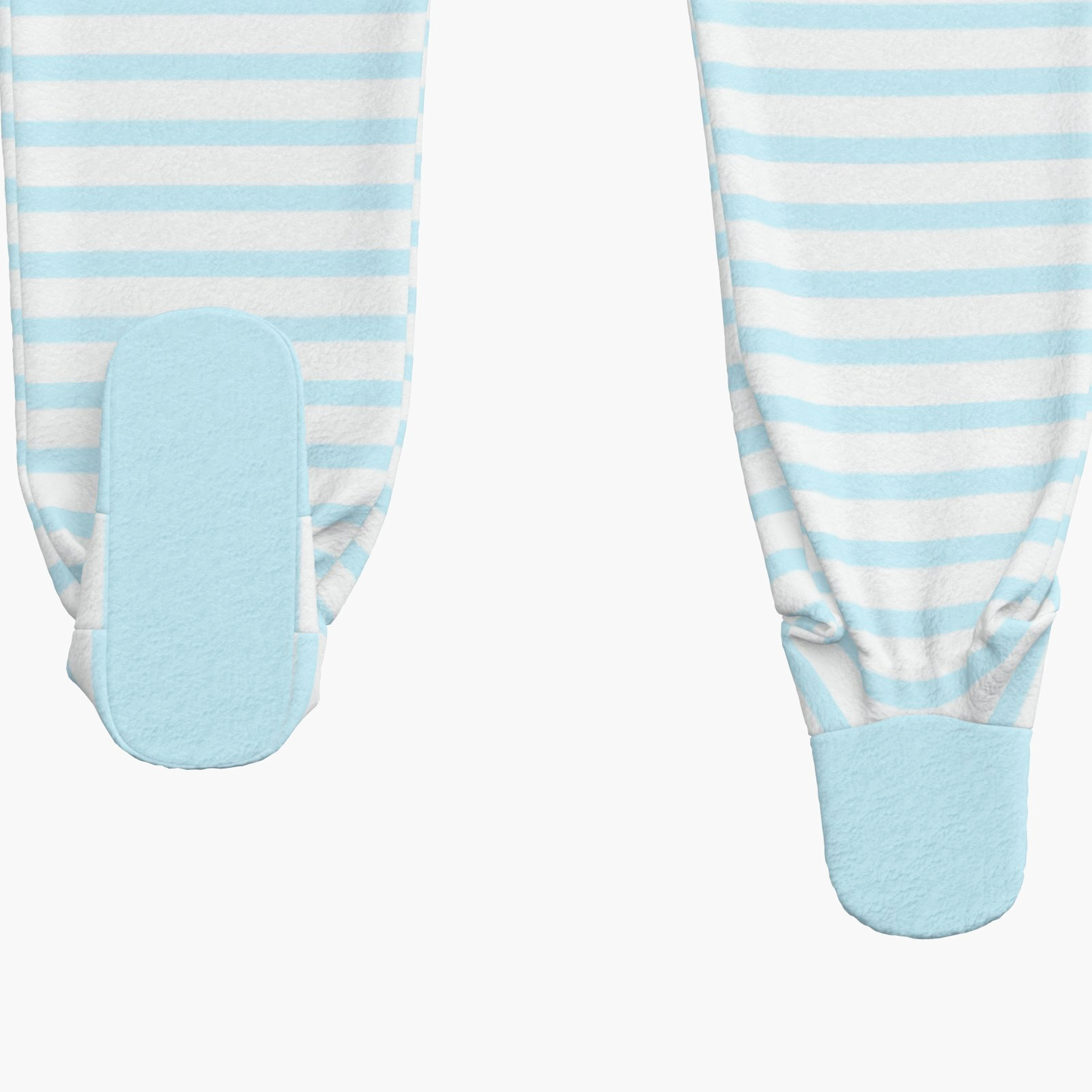 BabyCloudie Plush Fleece Footed Jammies - Baby Bear