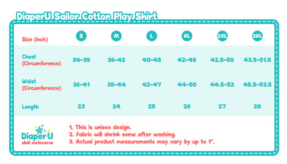 Baby Bear Sailor Play Shirt