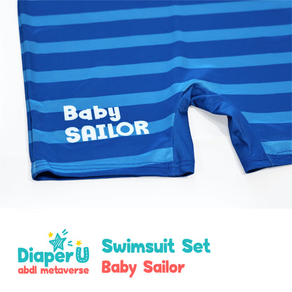 ABDL Swimsuit Set - Baby Sailor (Limited Edition)