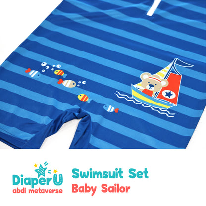 ABDL Swimsuit Set - Baby Sailor (Limited Edition)