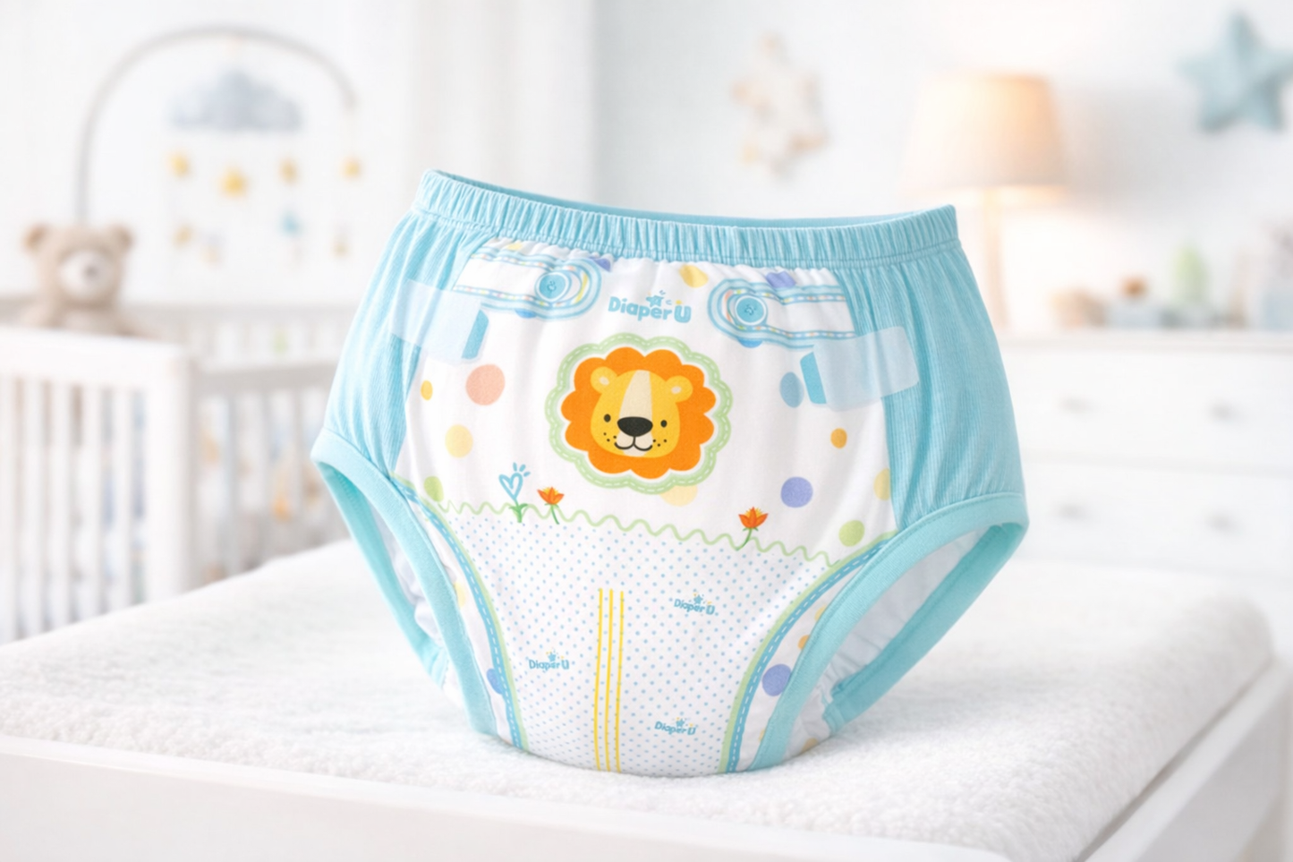 ABDL Training Pants - Baby Lion (Waterproof Version)