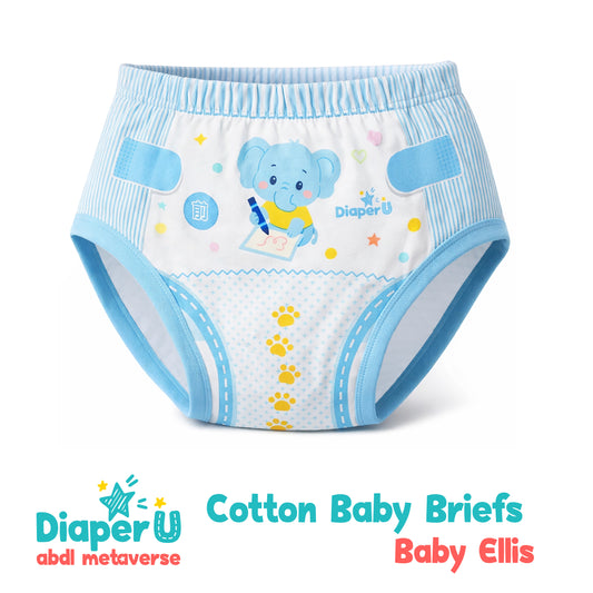 ABDL Cotton Baby Briefs - Baby Ellis